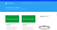 Desktop Screenshot of jobs-applications.com